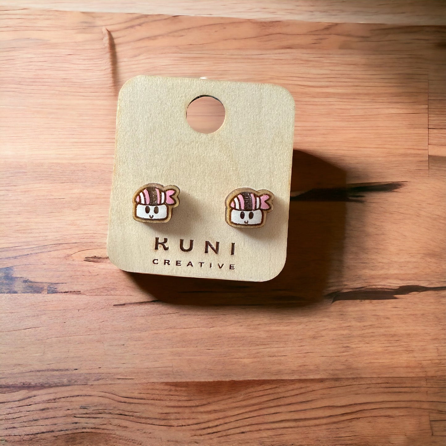 Kawaii Sushi Stud Earrings