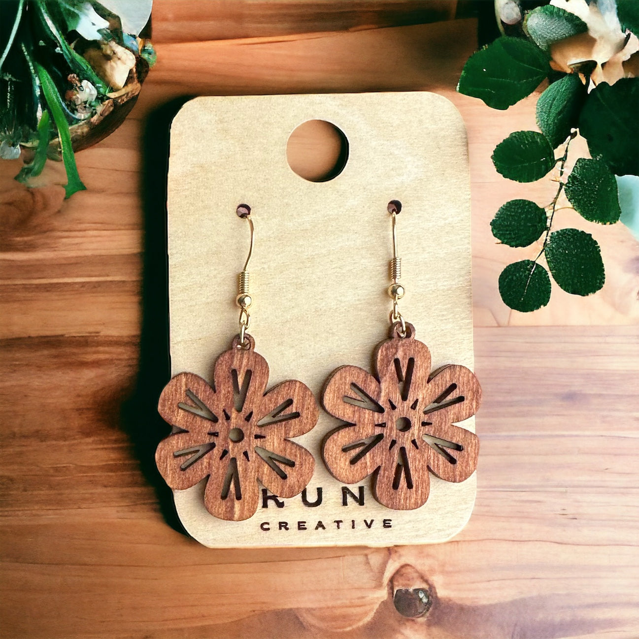 Ichi Cherry Blossom Dangle Earrings